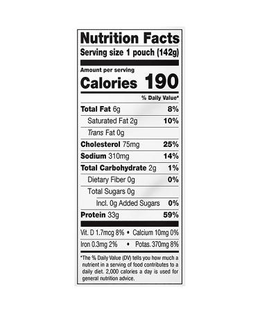 BUMBLE BEE Premium Albacore Tuna In Water Pouch - High Protein Keto Snack, Gluten Free, 5oz Pouches (12 Pack) - Buy Online on GoSupps.com