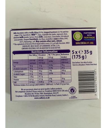  Cadbury Cadbury 5 x Milk Chocolate Puds 175g - Christmas Present Birthday Gift Official Gift - Buy Online on GoSupps.com
