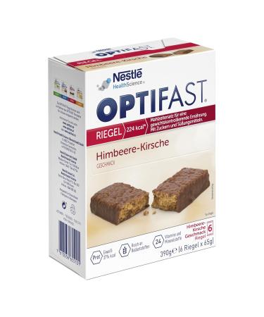 Buy Optifast Raspberry Cherry Bars - Delicious Weight Loss & Meal Replacement | International Shipping Available - Buy Online on GoSupps.com