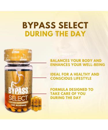 Generic Bypass Duo Select & PURIFY - Quem grasa de d a y de Noche (Select 30caps) - (purify 60caps) Blue and Gold - Buy Online on GoSupps.com