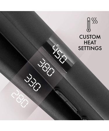 Hot Tools Pro Signature Ceramic + Tourmaline Flat Iron - 1 Inch Black Plates - Buy Online on GoSupps.com