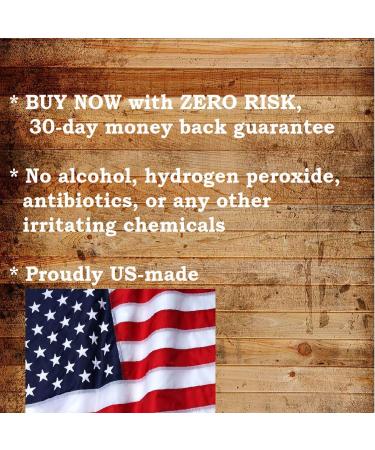 Wacan Fast-Healing Organic Nose Saline Solution for Piercings 8oz - Clove, Vitamins, Natural Sea Salts - Drug-Free, Preservative-Free Aftercare Piercing Solution - Buy Online on GoSupps.com