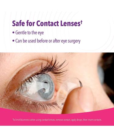 iVIZIA Sterile Lubricant Eye Drops Preservative-Free Moisturizing Dry Eye Relief Contact Lens Friendly - 0.16 fl oz - Buy Online on GoSupps.com