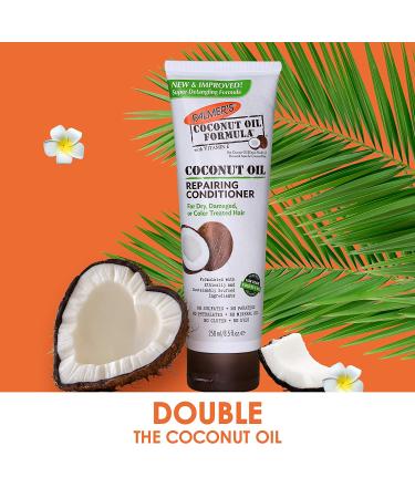 Palmer's Coconut Oil Formula Repairing Conditioner - 8.5 fl oz | Strengthen & Hydrate Hair - Buy Online on GoSupps.com