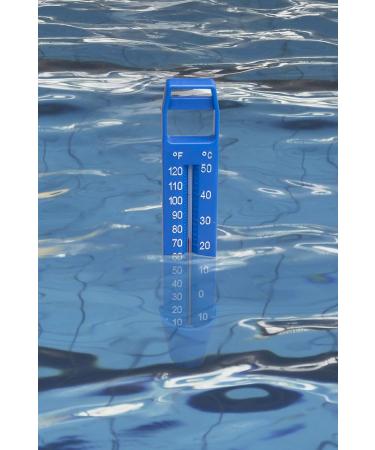 Aquatix Per Jumbo Pool Thermometer - Premium Break-Proof Water Thermometer for Pools Spas and Ponds | Ideal for Indoor & Outdoor Use - Buy Online on GoSupps.com