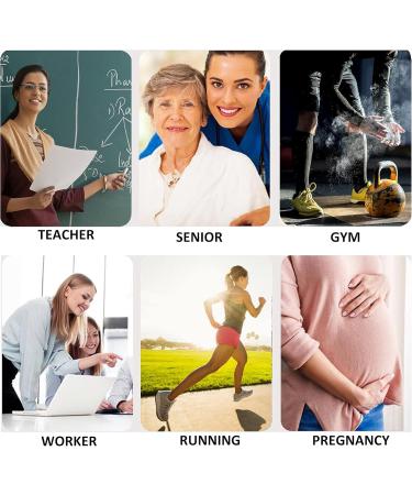 Buy 2 Pairs of Anti-Fatigue Compression Stockings for Improved Blood Circulation - Fast International Shipping - Buy Online on GoSupps.com