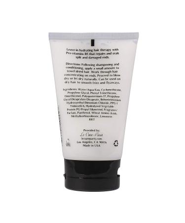 LeCure Paris Leave-In Hair Therapy - Vitamin Infused for Dry, Damaged, & Color Treated Hair. Anti-Frizz Treatment for Scalp & Split Ends - Buy Online on GoSupps.com