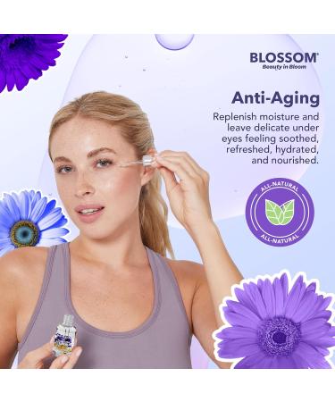 Blossom All Natural Organic Eyel Serum | Cruelty-Free Essential Oils Real Flowers | Made in USA | 0.5 fl. oz. - Fall Medley - Buy Online on GoSupps.com