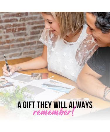 Unique Bridal Box: Wedding Gifts for Couples - Book of Firsts & Years Advice for a Healthy Marriage | Perfect Registry & Shower Gift - Buy Online on GoSupps.com