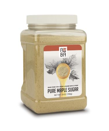Pure Maple Sugar - 25 Oz - A&A Maple 1.56 Pound (Pack of 1) - Buy Online on GoSupps.com