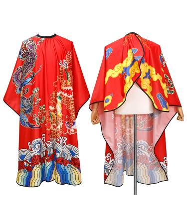 Hair Cutting Cape Chinese Professional Hair Cutting Cape for Hair Cutting Adjust Tightness Easy to Cleanse