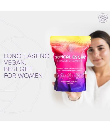 15-Pack Shower Steamers Aromatherapy for Women - Valentines Day Bath Gift Set, Beauty and Personal Care Essentials - Shower Aromatherapy Bombs for Her - Buy Online on GoSupps.com