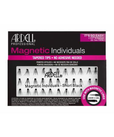 Ardell Magnetics Individuals Short (36 STK) - magnetic individual eyelashes made of real hair for eyelash extensions false eyelashes Magnetic -nocher required individual tufts light volume of course - Buy Online on GoSupps.com
