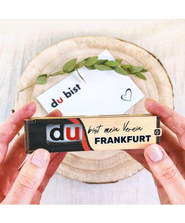 Frankfurt You Are My Club Chocolate Bar Gift Box - Perfect Gift for Frankfurt Fans & City Lovers | Duplo Included - Buy Online on GoSupps.com