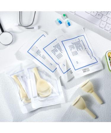 50 Pieces Male Urinal Bag – External Catheter with Fixer Rubber for Men & Incontinence – International Shipping Available - Buy Online on GoSupps.com