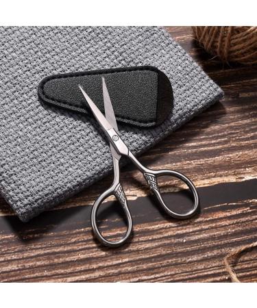 Beard and Nose Hair Scissors - Sharp Trimming Tool for Men and Women - Buy Online on GoSupps.com