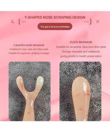 Portable Nose Massager Tool - Nose Lifter Straightener & Facial Massager for Women | Home Beauty Salon Gua Sha Board - Buy Online on GoSupps.com