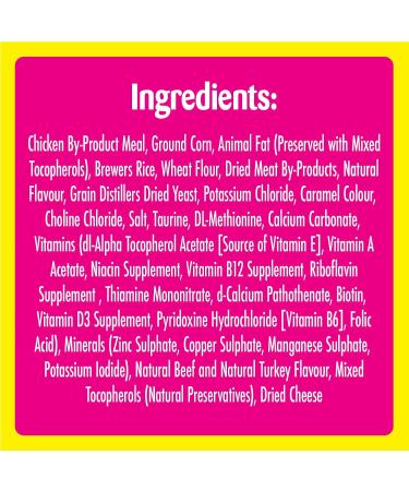 TEMPTATIONS Mix-Ups Cat Treats Chicken & Beef & Turkey 85g Pouch (12 Pack) 85 g (Pack of 12) Chicken - Beef - Turkey Cat Treats - Buy Online on GoSupps.com