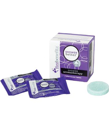 Fizzbenefitz Aromatherapy Shower Bombs - Unwind with Soothing Vapor | Shower Steamer Tablets for Relaxation - Buy Online on GoSupps.com