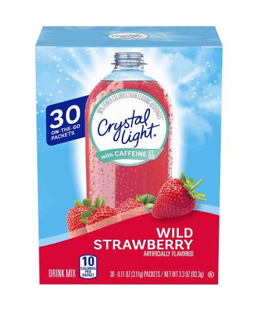 Crystal Light Wild Strawberry 30 Packets - 3.3 oz, Refreshing Drink Mix - Pack of 1 - Buy Online on GoSupps.com