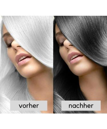 WELL4U Black Hair ShampooProbe to test Shampoo against gray hair Black hair shampoo for gray coverage Is your natural hair color black Do you want your black hair color back  - Buy Online on GoSupps.com