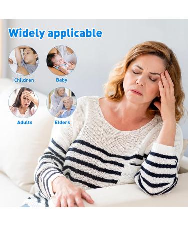 MAGICLULU Glass Oral Thermometer for Adults - Fast Reading Fever Indicator Single Scale - Accurate Armpit Temperature Measurement - Buy Online on GoSupps.com