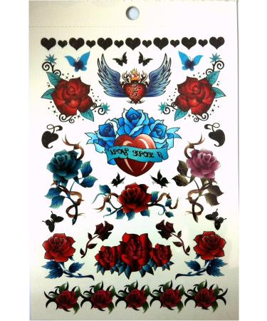 Tapp Collections 280 Temporary Tattoos - M1 Style: Trendy and Durable Body Art - Buy Online on GoSupps.com