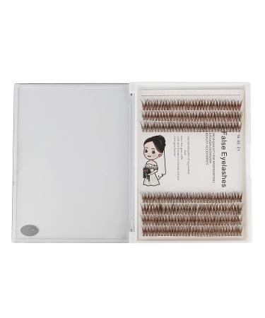 Bodermincer 231 Clusters D Curl Dark Brown Mink Lashes 14mm - Premium Individual Eyelash Extensions - Buy Online on GoSupps.com