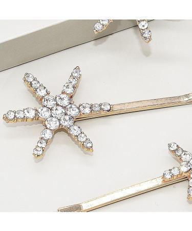 amangul Glitter Hair Clip for Hot Girls Hair Styling Shinning Star Shape Hair Barrettes for Teens Girls Spring(Silver) - Buy Online on GoSupps.com