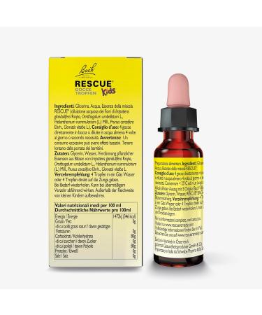  RESCUE Rescue Remedy - Rescue Remedy Kids drops with Bach flowers 10 ml - 949778726 - Buy Online on GoSupps.com