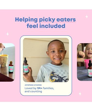 JoySpring Broccoli Supplement for Kids | Sulforaphane & Bacopa Monnieri Drops | Supports Cognitive Function | Vegan & Kid-Friendly 1 Fl Oz (Pack of 1) - Buy Online on GoSupps.com