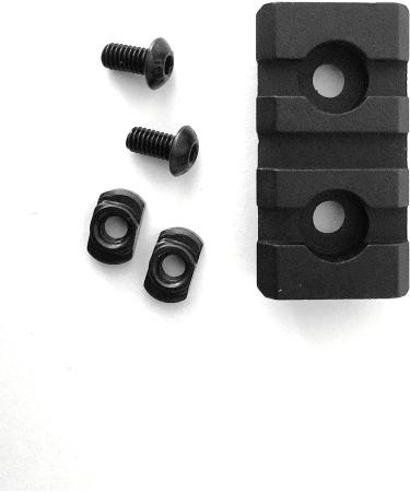 Ade Advanced Optics 3 Slots M-LOK Aluminum Rail Section - 2 Black - Buy Online on GoSupps.com