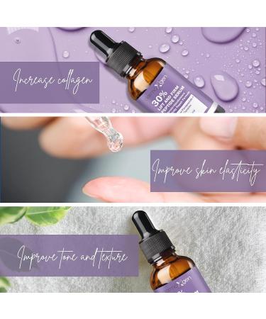 Dermaxgen Lift and Firm Serum - 30% Peptide Matrixyl 3000, Vitamin C & E, Hyaluronic Acid, Aloe Vera - Anti-aging Serum for Skin Tightening and Firming - 2 Fl Oz - Buy Online on GoSupps.com