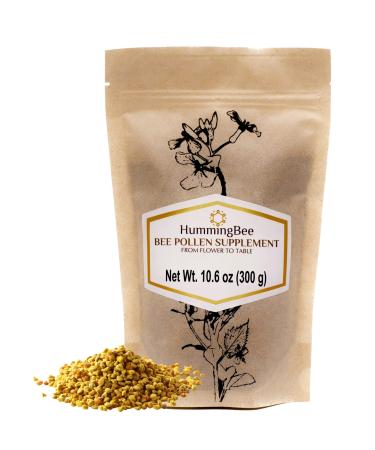 HummingBee Bee Pollen Granules, 100% Pure & Natural, 10.6 Ounces