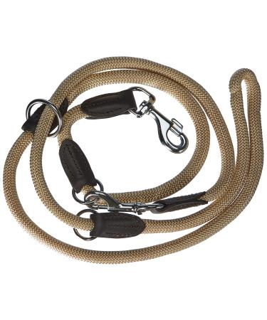 HUNTER Freestyle Adjustable leash for dogs robust weatherproof 1.0/200 cm beige 1.0 x 200 cm beige
