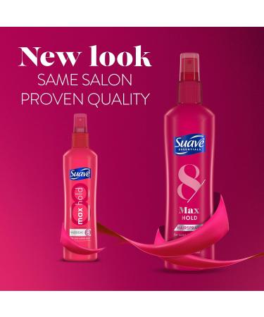 Suave Hairspray Max Hold Bundle Unscented Hairspray + Scented Non-Aerosol Hair Spray 11 Oz Ea (2 Piece Set) - Buy Online on GoSupps.com