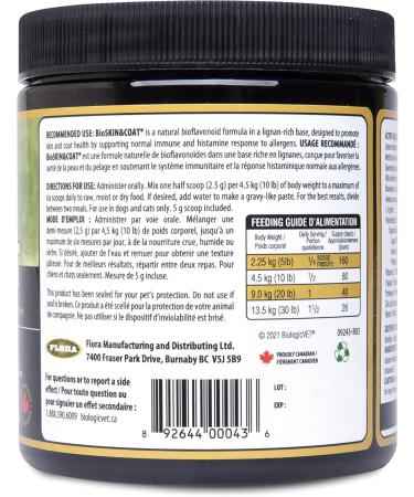 BioSKIN&COAT Natural Antihistamine for Dogs and Cats 200 g Powder Greenish 200 g (Pack of 1) - Buy Online on GoSupps.com
