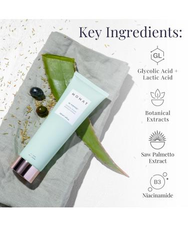 Buy MONAT BE PURIFIED Clarifying Cleanser - Hydrating Hair Wash for Refreshing Scalp Care | Lightweight & Gentle Hair Renewal Infused with Nature's Goodness - Buy Online on GoSupps.com
