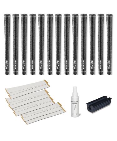Golf Pride Tour Wrap 2G Midsize Grip Kit (13-Piece) Black - Buy Online on GoSupps.com