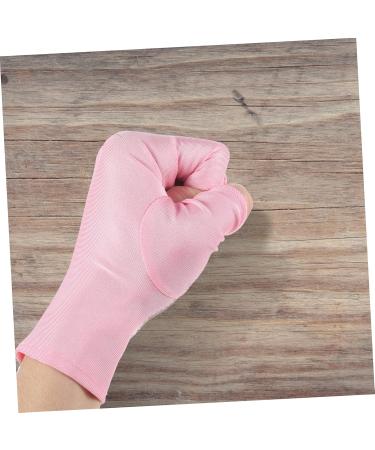POPETPOP 5 Pairs Nail Gloves Manicure Gloves Nail Uv Protection Gloves for Women Nail Art Gloves Uv Shield Gloves Uv Shield Mittens Pink Moisturizing Nail Polish Spandex - Buy Online on GoSupps.com