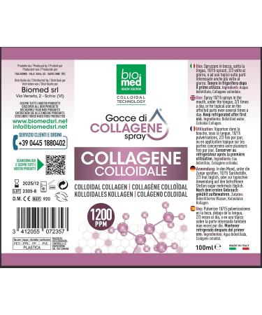 Liquid collagen. Pure marine collagen for skin joints and bones. Colloidal collagen improves skin tone. Containers 100 ml. Collagen complex. Collagen with magnesium. - Buy Online on GoSupps.com