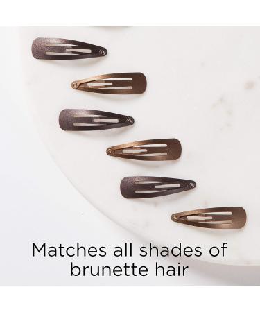 Goody Colour Collection Contour Hair Clips Brunette 6 Count - Pack of 3 - Buy Online on GoSupps.com