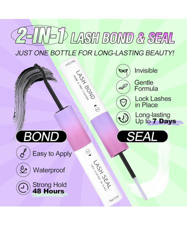 D Curl DIY Eyelash Extension Kit - 126 Fluffy Wispy Lash Clusters - Strong Hold - 80P-10-16mm Mix - Buy Online on GoSupps.com