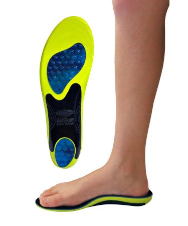 KidSole Cosmic Comfort Reinforced Arch Support Soft & Strong Children's Insole. Slim Profile & Strong Support with Memory Foam Soft Top. ((24 CM) US Kid's Size 3-6) - Buy Online on GoSupps.com