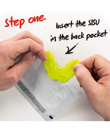 SISU Aero 1.6mm Custom Fit Sports Mouthguard with Heat Pack - Electric Blue | Youth/Adult Sizes - Buy Online on GoSupps.com