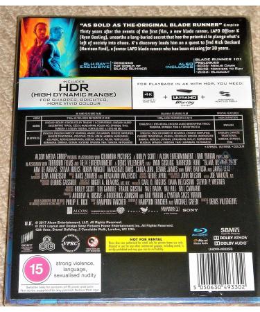 Blade Runner 2049 Mondo Edition #49 Collector's Limited Edition Steelbook - Region Free Import Blu-ray - Buy Online on GoSupps.com