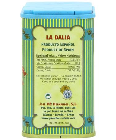 La Dalia Sweet Smoked Paprika 2.469 Oz - Authentic Spanish Spice - Buy Online on GoSupps.com
