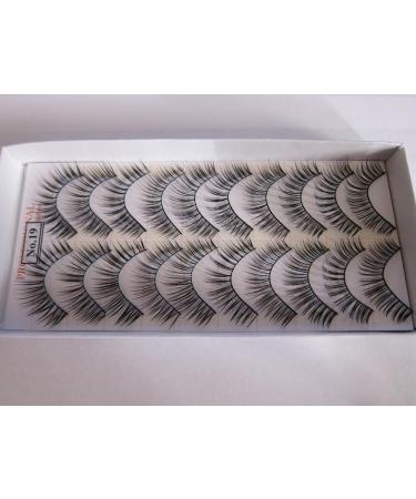Model 21 False Eyelashes No. 19 - 10 Pairs for Flawless Eye Makeup - Buy Online on GoSupps.com