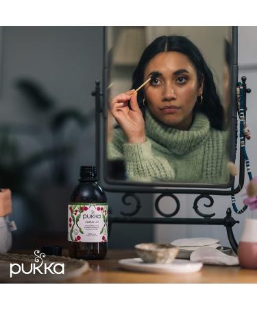 Pukka Herbs Organic Castor Oil 250ml - Natural Moisturizer & Skin Care - Buy Online on GoSupps.com