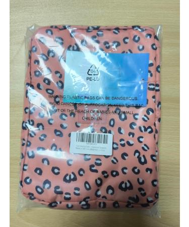 Women's Waterproof Travel Toiletry Organizer - Leopard Print - Buy Online on GoSupps.com